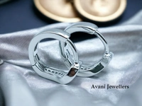 Silver Italian Fancy Earrings - 2.63