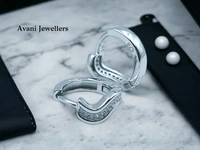 Silver Italian Fancy Earrings - 2.63
