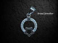 Silver Italian Fancy Pendant Set - 2.8