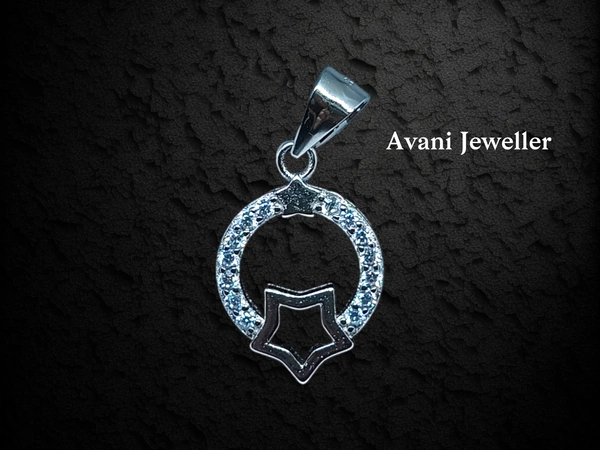 Silver Italian Fancy Pendant Set - 2.8