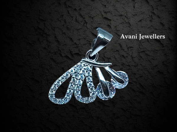 Silver Italian Fancy Pendant Set - 3.57