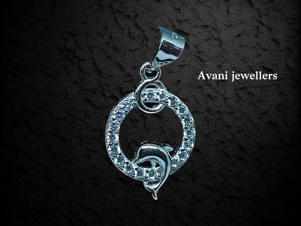 Silver Italian Fancy Pendant Set - 3.07