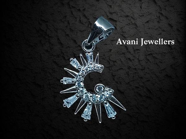 Silver Italian Fancy Pendant Set - 3.67