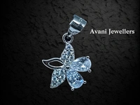 Silver Italian Fancy Pendant Set - 3.15