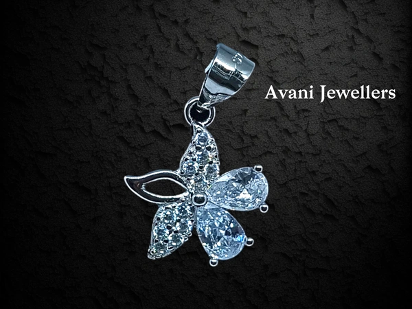 Silver Italian Fancy Pendant Set - 3.15