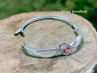 Silver Ladies Fancy Kade - 10.79, Free Size