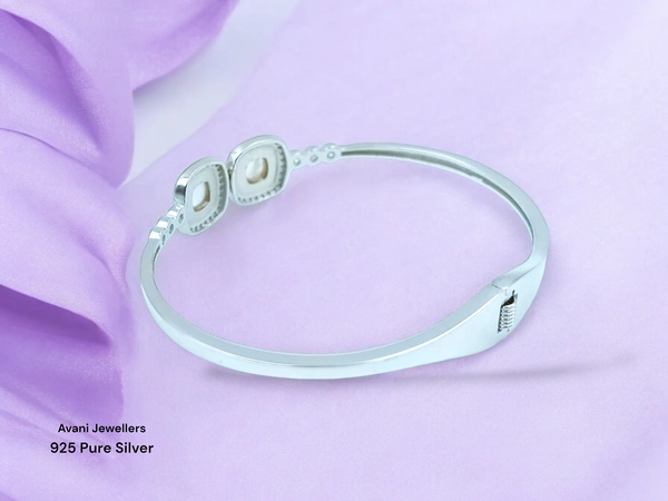 Silver Ladies Fancy Kade - 11.51, Free Size