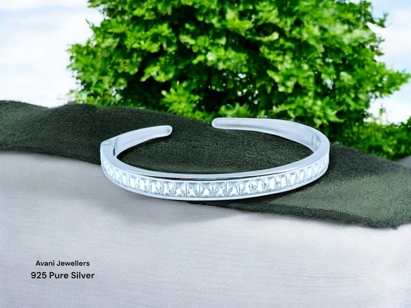 Silver Ladies Fancy Kade - 12.94, Free Size