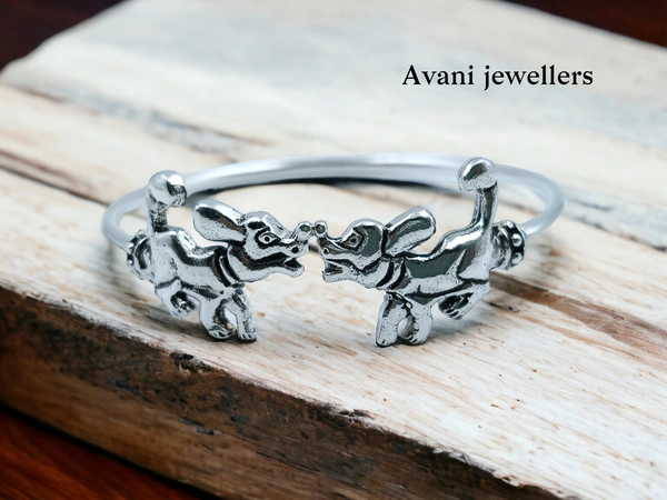 Silver Ladies Plain Kade - 12.92, Adjustable