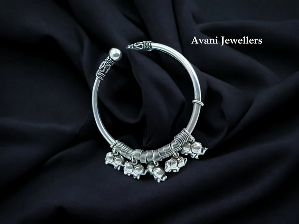 Silver Ladies Plain Kade - 19.3, Adjustable