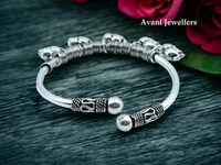 Silver Ladies Plain Kade - 19.3, Adjustable