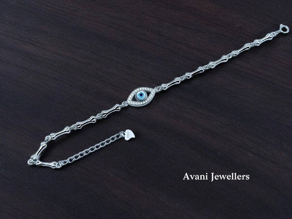 Silver Ladies Fancy Bracelet - 5.68, Adjustable