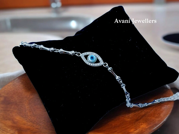 Silver Ladies Fancy Bracelet - 5.68, Adjustable