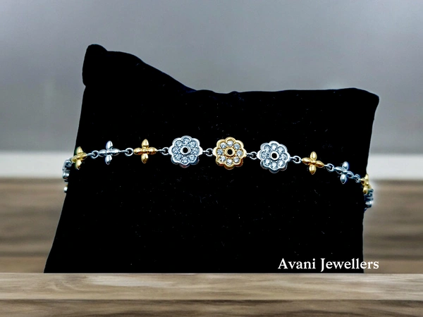 Silver Ladies Fancy Bracelet - 8.96, Adjustable