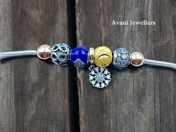 Silver Ladies Fancy Bracelet - 13.17, Free