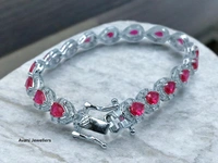 Silver Ladies Fancy Bracelet - 12.51, 7 Inch