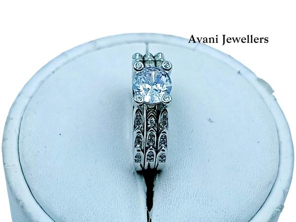Silver Ladies Fancy Ring - 4.67, 11