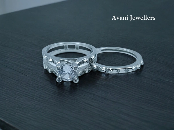 Silver Ladies Fancy Ring - 4.67, 11