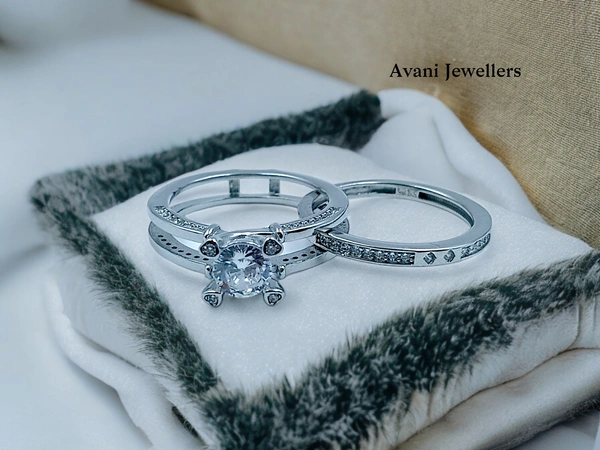 Silver Ladies Fancy Ring - 5.03, 17