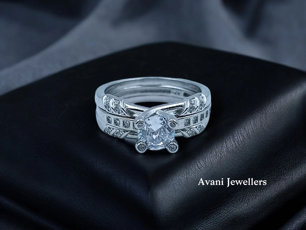 Silver Ladies Fancy Ring - 5.38, 14