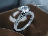 Silver Ladies Fancy Ring - 3.98, 20