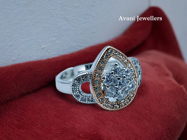 Silver Ladies Fancy Ring - 3.26, 10