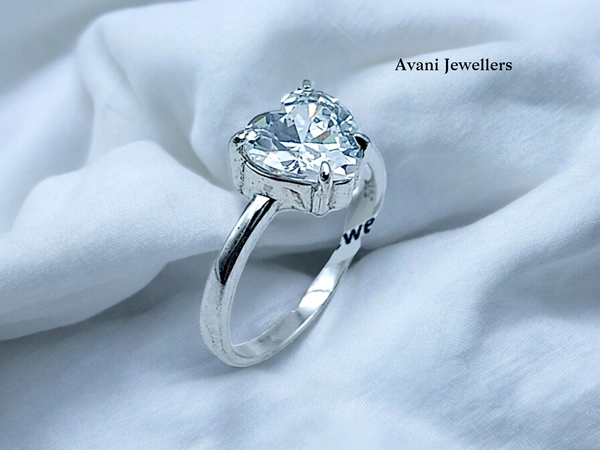 Silver Ladies Fancy Ring - 2.5, 12