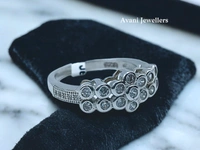 Silver Ladies Fancy Ring - 3.13, 13