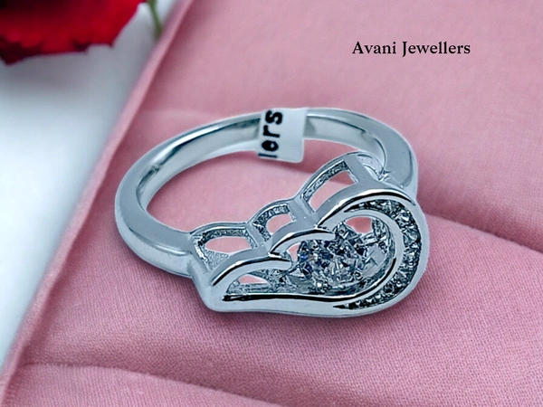 Silver Ladies Fancy Ring - 2.55, 9