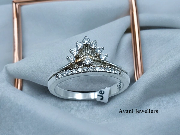 Silver Ladies Fancy Ring - 2.72, 14