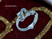 Silver Ladies Fancy Ring - 2.25, 12