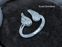 Silver Ladies Fancy Ring - 3, 14