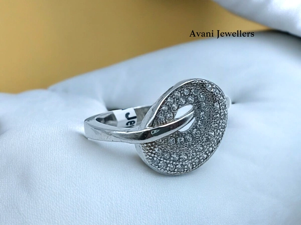 Silver Ladies Fancy Ring - 3.24, 12