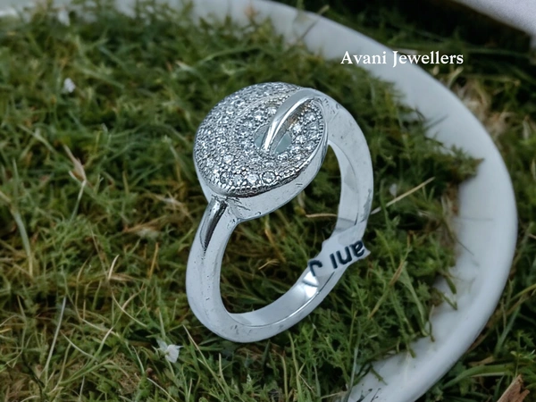 Silver Ladies Fancy Ring - 3.24, 12