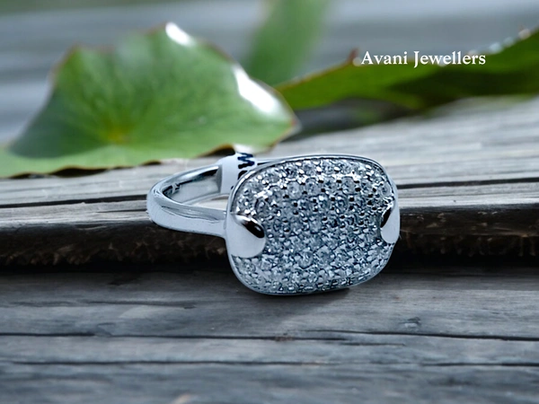 Silver Ladies Fancy Ring - 2.6, 12