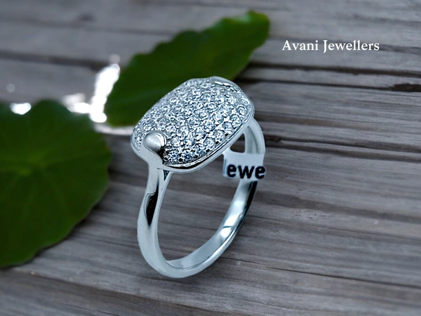Silver Ladies Fancy Ring - 2.6, 12