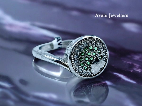 Silver Ladies Fancy Ring - 2.83, 12