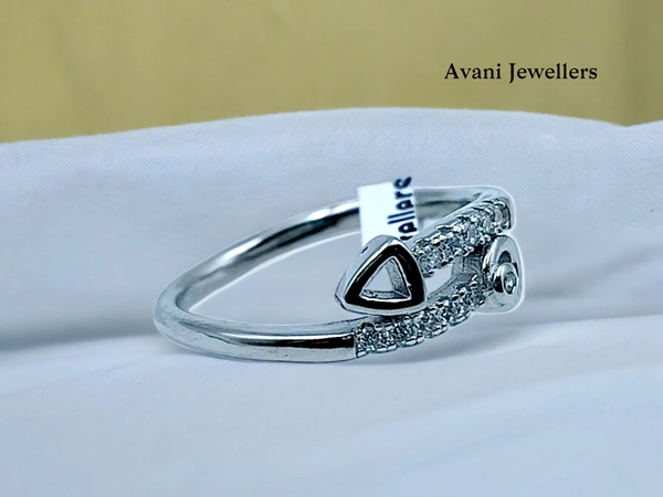 Silver Ladies Fancy Ring - 1.59, 9
