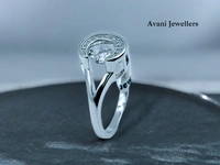 Silver Ladies Fancy Ring - 2.8, 14