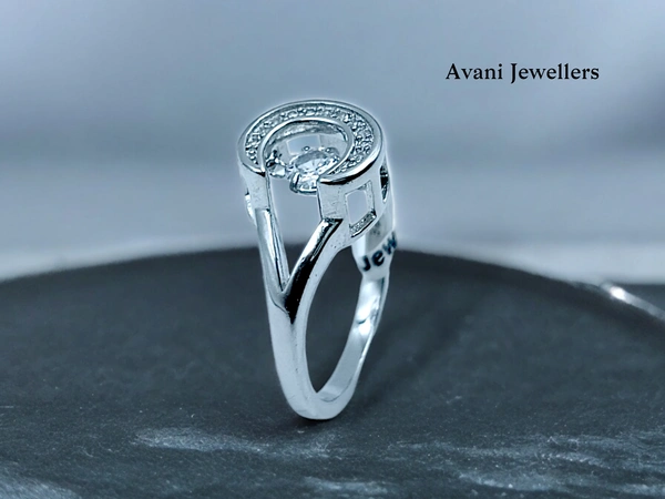 Silver Ladies Fancy Ring - 2.8, 14