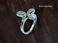 Silver Ladies Fancy Ring - 2.98, 9
