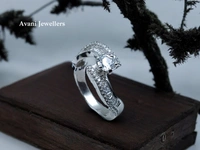 Silver Ladies Fancy Ring - 5.14, 18