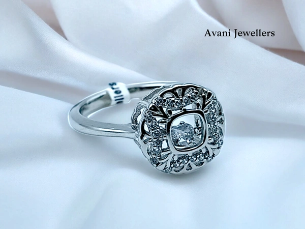 Silver Ladies Fancy Ring - 2.98, 14