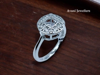 Silver Ladies Fancy Ring - 2.98, 14