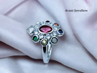 Silver Ladies Fancy Ring - 3.75, 15
