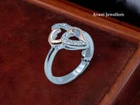 Silver Ladies Fancy Ring - 2.72, 12