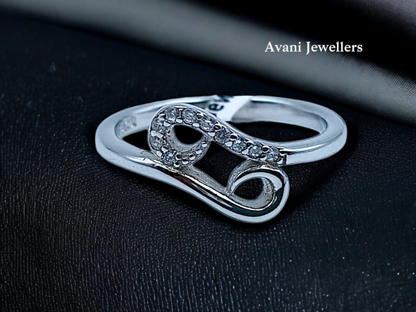 Silver Ladies Fancy Ring - 2.02, 14