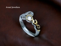 Silver Ladies Fancy Ring - 2.41, 10