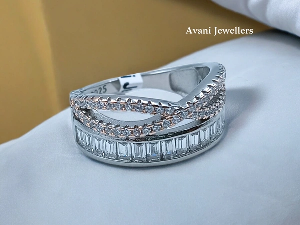 Silver Ladies Fancy Ring - 3.18, 9