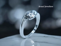 Silver Ladies Fancy Ring - 2.8, 10